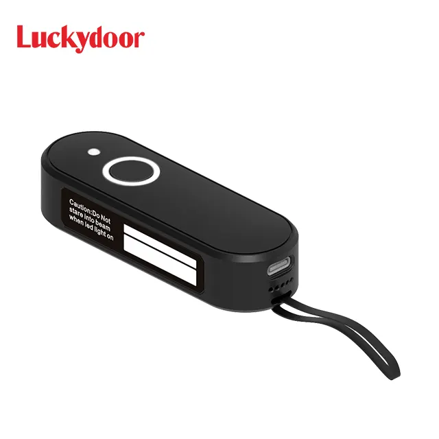 Luckydoor K-60 1d 2d qr code wireless BT mini barcode scanner portable barcode reader parired mobile phones tablets laptops