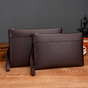 <span class=keywords><strong>Sac</strong></span> à <span class=keywords><strong>main</strong></span> grande capacité pour <span class=keywords><strong>homme</strong></span> en <span class=keywords><strong>cuir</strong></span> PU imperméable, portefeuille de voyage portable pour cartes - Product Image 6