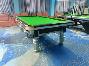 2024 China Factory Made Good Quality 9ft Standard Size American Style Pool Billiards Table For Sale