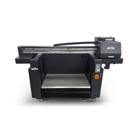 Printer Inkjet UV Multifungsi SHD-10060 Tinggi 400mm Dapat Disesuaikan untuk Pencetakan Kerajinan Kulit dan Hadiah