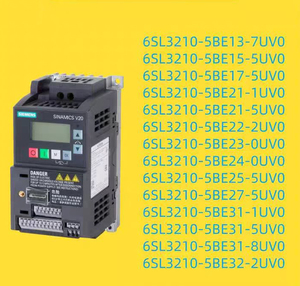 Variateur de fréquence VFD d'origine neuf 2,2 kW 4 kW SINAMICS V20 6SL3210-5BE31-5UV0 15 kW 6SL3210-5BE27-5UV0 3 phases 7,5 kW V20 Neuf et d'origine Siemen - Product Image 6