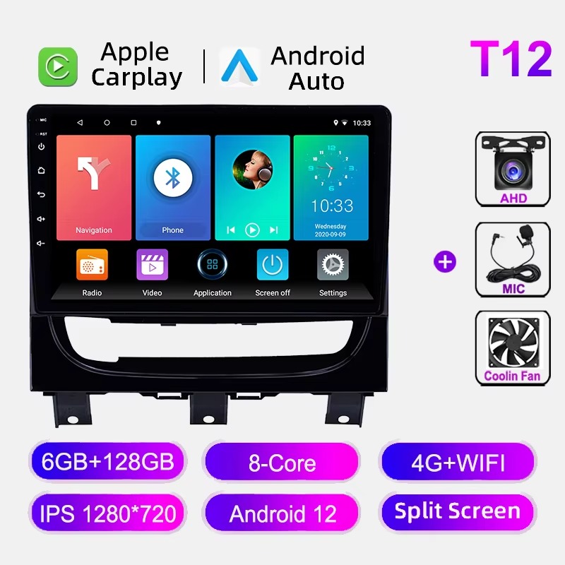 T12 6+128GB 4G +AHD CAM