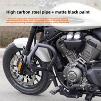 Pour Benda Chinchilla 350Neo Version pliable BD350-15Aneo sac latéral systèmes de carrosserie de moto comprenant le support de queue de dossier de pare-chocs