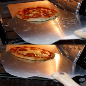 12 "X 14" buccia per <span class=keywords><strong>Pizza</strong></span> in alluminio, paletta per <span class=keywords><strong>Pizza</strong></span> in metallo con manico in legno pieghevole, <span class=keywords><strong>accessori</strong></span> per <span class=keywords><strong>Pizza</strong></span> <span class=keywords><strong>accessori</strong></span> per <span class=keywords><strong>Pizza</strong></span> - Product Image 6