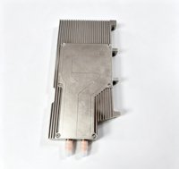 Plaque froide liquide en aluminium et cuivre, dissipateur thermique pour serveur GPU à refroidissement liquide, plaque froide de refroidissement liquide personnalisée