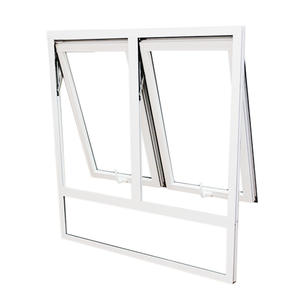 Perfiles Upvc Marco <span class=keywords><strong>de</strong></span> <span class=keywords><strong>Pvc</strong></span> en ventana con ventanas <span class=keywords><strong>de</strong></span> doble marco <span class=keywords><strong>de</strong></span> vidrio con mosquitera - Product Image 2
