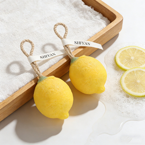 Saponetta a Forma di Limone 100% Naturale - Migliora la Tua Routine di Cura della Pelle con Potente Olio di Tea Tree ed Essenza di Limone Rinfrescante - Product Image 2