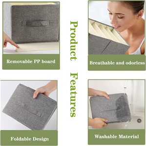 Lớn <span class=keywords><strong>6</strong></span> lưới tủ quần áo quần áo tổ chức quần jean tổ chức tủ quần áo ngăn kéo quần áo tổ chức Lưu trữ hộp cho quần, áo sơ mi - Product Image 3