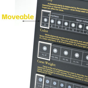 กระดานแสดง<span class=keywords><strong>เพชร</strong></span> 4C ของ Kinway English กระดานแสดง<span class=keywords><strong>เพชร</strong></span> 4C อุปกรณ์ตรวจสอบเครื่องประดับ อุปกรณ์ช่วยสอนสำหรับการฝึกอบรมลูกค้า - Product Image 3