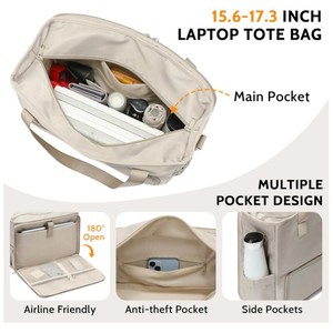 <span class=keywords><strong>Bolso</strong></span> de Mano Oxford con Logotipo Personalizado del Fabricante, <span class=keywords><strong>Bolso</strong></span> de Almuerzo Aislado para <span class=keywords><strong>Mujer</strong></span>, Combinación de <span class=keywords><strong>Bolso</strong></span> Bandolera y <span class=keywords><strong>Bolso</strong></span> Grande para Portátil, para Viajes de Ocio - Product Image 3