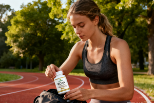 Cápsulas de BCAA 2:1:1, Crecimiento y Recuperación Muscular, Aminoácidos de Cadena Ramificada, Resistencia y Aumento de Energía Durante el Ejercicio, Suplementos para Quemar <span class=keywords><strong>Grasa</strong></span> - Product Image 6