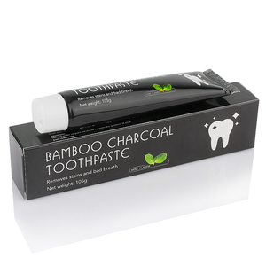 Nouveau prix de gros Soins bucco-dentaires Blanchiment des dents Dentifrice naturel au charbon de bambou activé 105g - Product Image 6