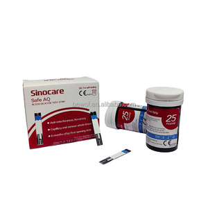Tiras Reactivas para <span class=keywords><strong>Medidor</strong></span> <span class=keywords><strong>de</strong></span> <span class=keywords><strong>Glucosa</strong></span> <span class=keywords><strong>Sinocare</strong></span> Safe AQ Smart - Product Image 5