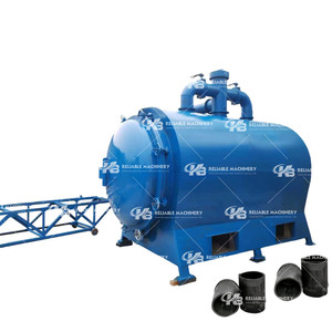 Máquina de Alta Capacidad para la Producción de Carbón Vegetal a partir de Biomasa de Troncos de Madera con Sistema de Purificación de Humo y Alta Eficiencia de Carbonización Económica - Product Image 2