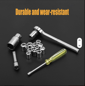 40PCS Multifunctional Socket Set Mechanic Tools Wrench <b>Torx</b> Allen <b>Key</b> SKT-40-CV 40-Piece Set Comprehensive Toolkit for Various M - Product Image 2