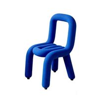 Fauteuil individuel à pétales, design moderne, luxe léger, artistique et créatif, pour salon de villa