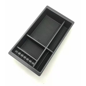 Chevrolet Armrest Box Storage Organizer Plastic Insert Center Console Tray For <b>Car</b> <b>Interior</b> Use - Product Image 1
