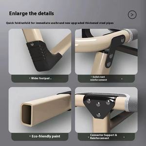 Personnaliser le lit pliant de <span class=keywords><strong>camping</strong></span> en plein air portable réglable en métal de haute qualité pour <span class=keywords><strong>piscine</strong></span> de jardin extérieure - Product Image 2