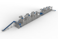 Fruitdroogmachine, ananasbanddroogmachine, apparatuur voor de verwerking van gedroogd fruit