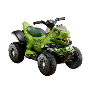 Moto électrique pour enfants en forme de dinosaure de dessin animé, jouet à roulettes pour enfants de 2 à 4 ans, alimenté par batterie, en plastique, unisexe - Product Image 1