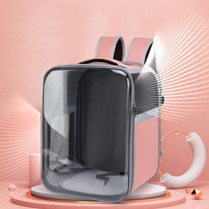 <span class=keywords><strong>Sac</strong></span> à <span class=keywords><strong>dos</strong></span> transparent et écologique <span class=keywords><strong>pour</strong></span> chat avec fermeture éclair, <span class=keywords><strong>sac</strong></span> de transport respirant et portable <span class=keywords><strong>pour</strong></span> chat d'extérieur - Product Image 5