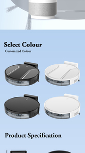 Aspiradora Robótica Inteligente 3 en 1 GEERLEPOL con Filtro HEPA, Limpieza en Seco/Húmedo, Control por Aplicación para Uso en el Hogar y Hoteles - Product Image 6