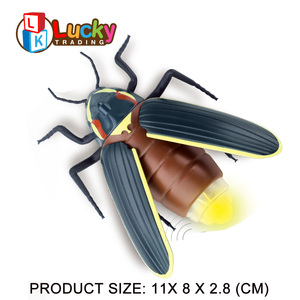 Magie Rc <span class=keywords><strong>luciole</strong></span> Insecte Jouets Éclairage Glowworm IR Robotique Blague Animal Beetle Jouets - Product Image 2