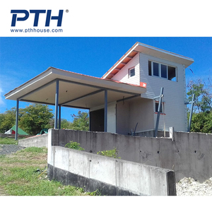 Lampu Rumah Prefab Perakit Cepat Ekonomis Baja Villa dengan Dinding Tidak Mudah Terbakar - Product Image 2