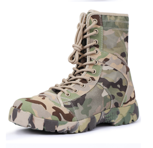 Botas de Lona Impermeables Ligeras de Camuflaje CP Personalizadas DFC1112, Color Negro Desierto, Disponibles para Venta al por Mayor - Product Image 1