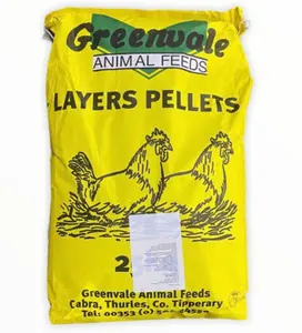 Sac en polypropylène pp pour animaux, 25/50kg, vente en gros, pouf tissé pour volaille, poulet, poisson, cochon et vache