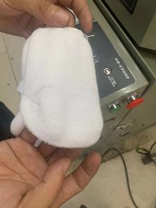 King Knit China hizo automático Terry calcetines lisos Motor de máquina de tejer 250R.P.M. Capacidad de producción, etiquetado de etiquetas de calcetines - Product Image 2