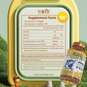 Grand stock de produits phares : Gélules d'huile de poisson 1000mg EPA&DHA pour la fonction cognitive des professionnels occupés – OEM ODM Végétalien - Product Image 5