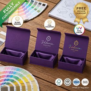 Boîtes en papier CRD, boîte magnétique avec couvercle, boîte cadeau pliable, emballage rigide de luxe pour coffret cadeau, vente en gros - Product Image 3