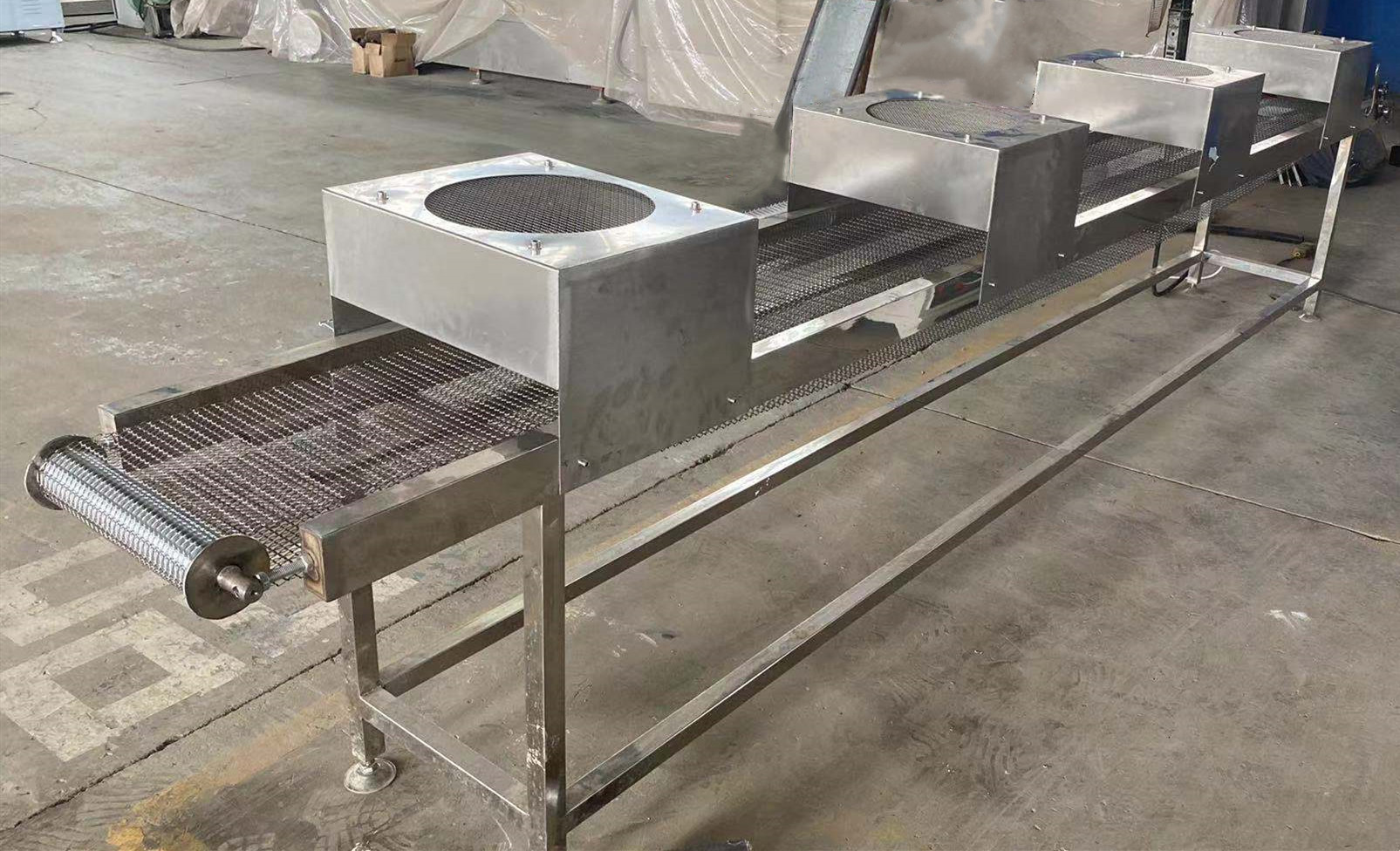 Full Automatic Maggi Instant Noodle Production Line Square Shape