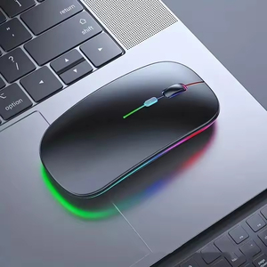 Luminous <b>Office</b> Blue tooth Silent Wireless Mouse Gift Gaming <b>Computer</b> Laptop Rechargeable Mouse - Product Image 2