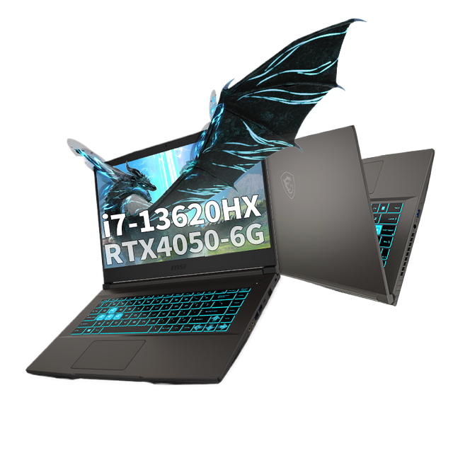 msi 2024 ai gaming laptop 15.6" qhd 165hz i7-13620h rtx4060 16gb ddr5 1tb pcie4 ssd