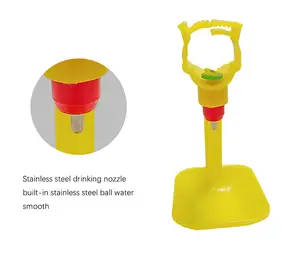 Kip Drinker Bekers Automatische Broedende Duif Gevogelte Kip Druppel Water Tepel Cup