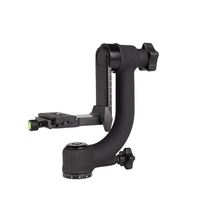 Stabilisateur de cardan à 360 degrés en alliage d'aluminium avec plaque à dégagement rapide pour objectif téléobjectif, observation des oiseaux et photographie de la faune