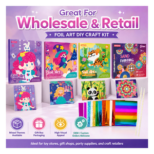 Cadeau de Noël : Atelier d'encollage de photos en feuille pour enfants, offrant une activité créative sans désordre, un jeu autonome et un divertissement en classe, avec bâtonnets décoratifs - Product Image 2