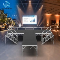 Scène d'assemblage en aluminium, plateforme de scène, scène de mariage, petite scène de concert – Fournisseur direct usine