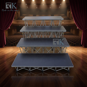 Lock System Simple <b>Stage</b> Multi Height Performances <b>Stage</b> <b>Platform</b> Sale - Product Image 2