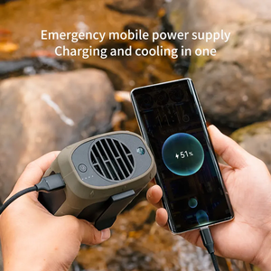 Wholesale Mini Usb <strong>Fan</strong> Emergency Flashlight Air <strong>Cooling</strong> Travel Hanging Neck <strong>Fan</strong> Handy Portable &amp; Wearable Waist <strong>Fan</strong> for <strong>Outdoor</strong> - Product Image 6