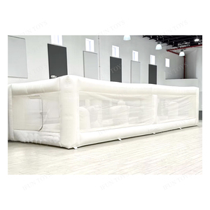Al aire libre interior interactivo campo de batalla inflable NerfWar Arena niños adultos inflable <span class=keywords><strong>Paintball</strong></span> campo <span class=keywords><strong>combate</strong></span> Arena - Product Image 3