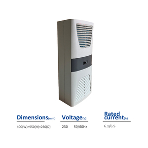 Gabinete de Control Eléctrico Rittal SK3305.500 400*950*260mm 230V 50/60HZ 6.1/6.5A 1.6kW, Unidad de Refrigeración Montada en Pared para PLC - Product Image 2