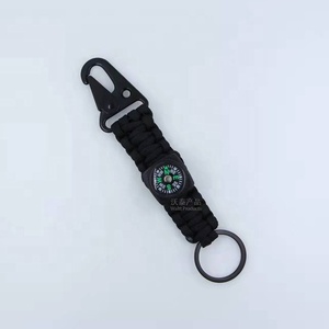 TURBOOST Ô Dây La Bàn Leo Lên <span class=keywords><strong>Keychain</strong></span> Tactical Survival Tool Carabiner Dây Móc Ba Lô Khóa Ngoài Trời Phong Cách - Product Image 2