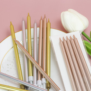 Bougies dorées pour gâteau en promotion – Outils de décoration pour <span class=keywords><strong>anniversaire</strong></span>, mariage, et fête – Décoration de gâteau pour <span class=keywords><strong>anniversaire</strong></span> de mariage – Bougies d'<span class=keywords><strong>anniversaire</strong></span> - Product Image 4