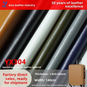 Pelle Sintetica Effetto Animalier Spazzolato Scamosciato in PVC da 1.0mm per Borse da Donna, Divani, Album e Valigie - Materiale YX304 - Product Image 3