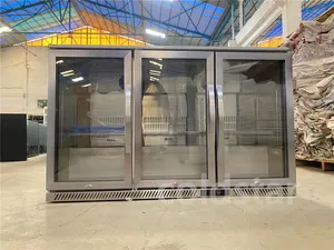 Mini réfrigérateur à bière avec thermostat intelligent à température unique 303L, refroidissement par air, avec dégivrage automatique pour boissons gazeuses froides et utilisation en <span class=keywords><strong>bar</strong></span> - Product Image 3