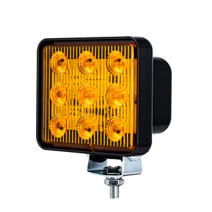 Đèn báo hậu xe tải 9 <span class=keywords><strong>LED</strong></span> <span class=keywords><strong>3</strong></span> inch, đèn tín hiệu nhấp nháy cho rơ moóc, DC 12-80V, đa năng, chống nước, đèn bên - Product Image 1