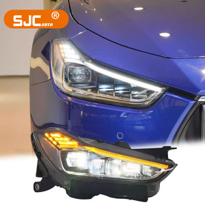 SJC <strong>LED</strong> <strong>Headlights</strong> for Maserati Ghibli 2014-2019 High Quality Full <strong>LED</strong> Modified Daytime Running Lights Plug and Play - Product Image 1